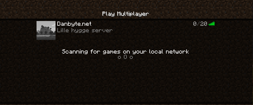 Ændre miencraft Server icon